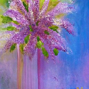 Art: Lovely Lilacs by Artist Claire Bull
