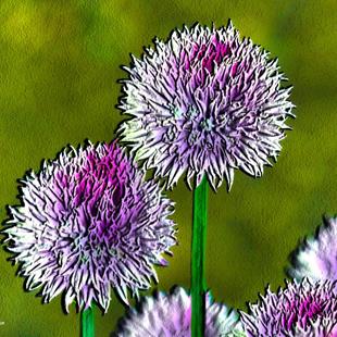 Art: chives by Artist Deanne Flouton