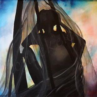 Art: Soul Beneath The Veil by Artist Toneeke Runinwater - Henderson