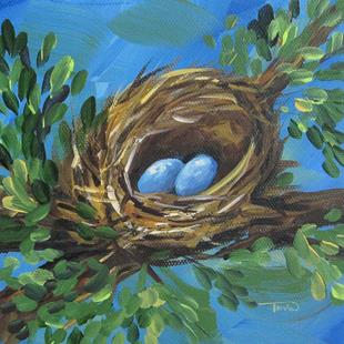 Art: The Spring Nest by Artist Torrie Smiley