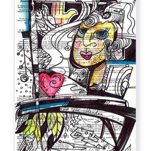 Art: Daily Doodle 1 by Artist Kathy Morton Stanion