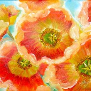 Art: Iceland Poppies SOLD by Artist Alma Lee