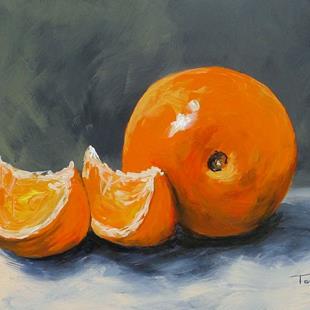 Art: Fresh Orange III by Artist Torrie Smiley
