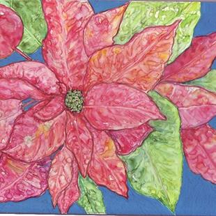 Art: Poinsettia - available in my Etsy Store by Artist Ulrike 'Ricky' Martin