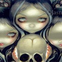 Art: Senseless Prophecy ACEO by Artist Jasmine Ann Becket-Griffith