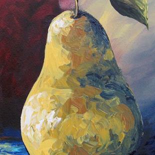 Art: Pear X by Artist Torrie Smiley