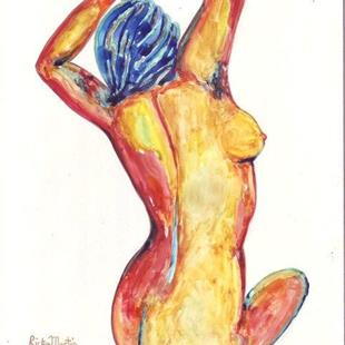 Art: Nude (sold) by Artist Ulrike 'Ricky' Martin