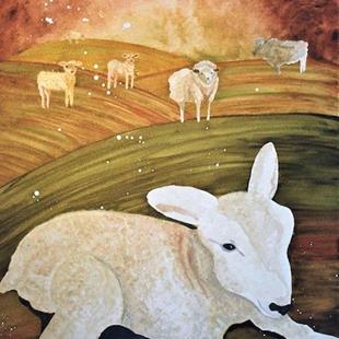 Art: Lamb by Artist Melanie Pruitt