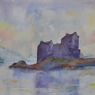 Art: Eilean Donan Castle by Artist John Wright