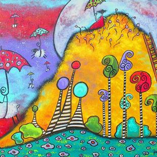 Art: At the Top Of Magic Mountain by Artist Juli Cady Ryan