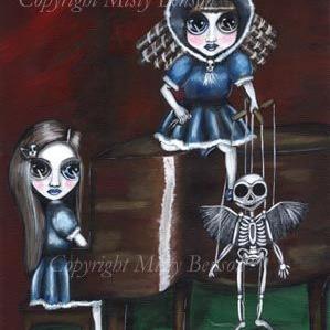 Art: Dark Sisters #2: Ghost Song by Artist Misty Monster