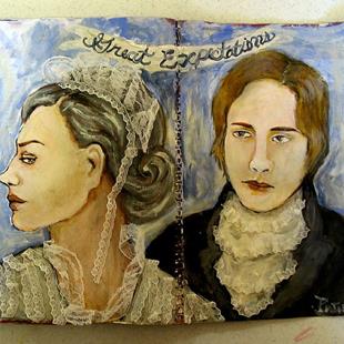 Art: 'Great Expectations': An Art Journal Entry: by Artist Patience