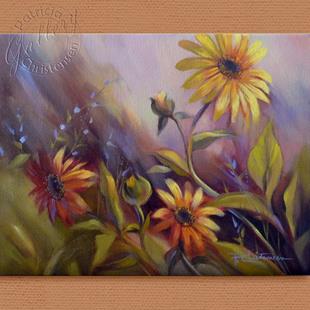 Art: Wild Colorado Sunflowers by Artist Patricia  Lee Christensen