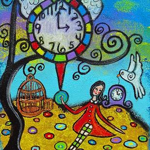 Art: Time Does Fly II by Artist Juli Cady Ryan