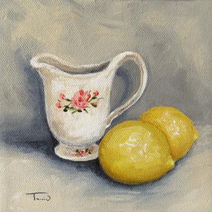 Art: Cream with Lemons by Artist Torrie Smiley