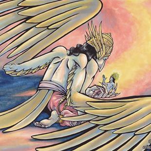 Art: Waking Garuda by Artist Erika 