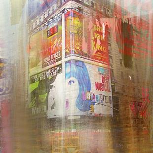 Art: New York Corner by Artist Alma Lee