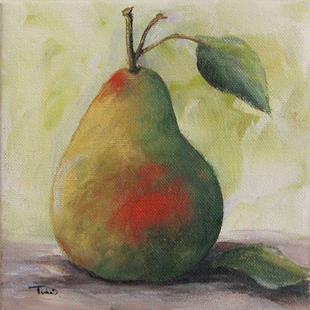 Art: A Simple Pear by Artist Torrie Smiley