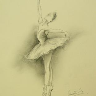 Art: Ballerina by Artist Ewa Kienko Gawlik