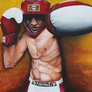 Art: Knockout by Artist Laura Barbosa
