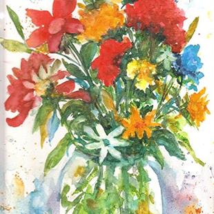 Art: Spring Bouquet - available in my etsy store by Artist Ulrike 'Ricky' Martin