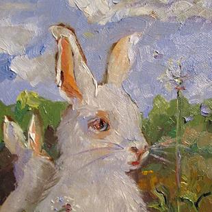 Art: Rabbits by Artist Delilah Smith