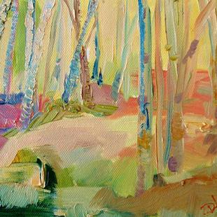Art: The Woods-SOLD by Artist Delilah Smith