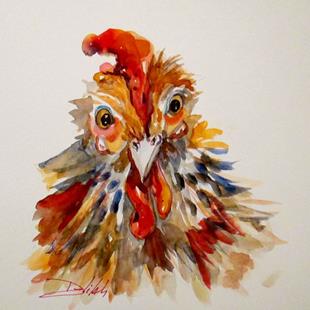 Art: Rooster No. 7-sold by Artist Delilah Smith
