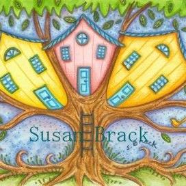 Art: TREE HOUSE OF LIFE by Artist Susan Brack