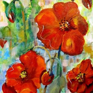 Art: Poppy Time-sold by Artist Delilah Smith