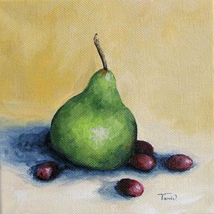 Art: Pear with Friends by Artist Torrie Smiley