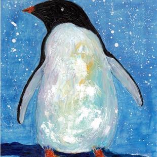 Art: Little Penguin by Artist Ulrike 'Ricky' Martin
