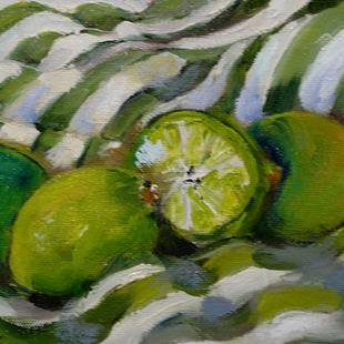 Art: Limes and Lines by Artist Delilah Smith