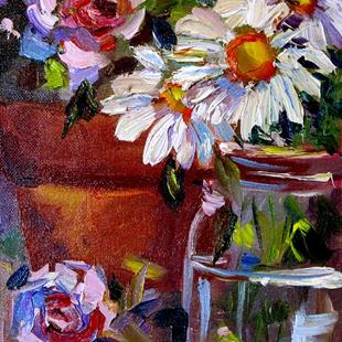 Art: Floral Still Life by Artist Delilah Smith