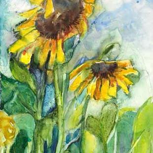 Art: Sunflowers by Artist Catherine Darling Hostetter