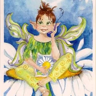 Art: Teen Fairy by Artist Catherine Darling Hostetter