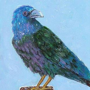 Art: Raven # 2 by Artist Ulrike 'Ricky' Martin