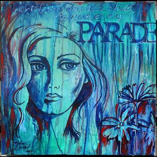 Art: Don't Rain on My Parade by Artist Melanie Douthit