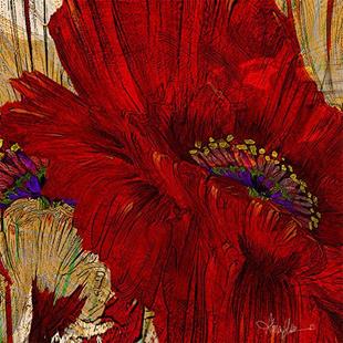 Art: Poppy Fields ab lr.jpg by Artist Alma Lee