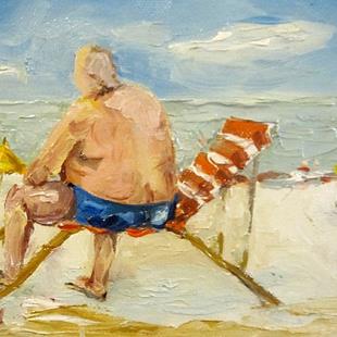 Art: Beach People by Artist Delilah Smith