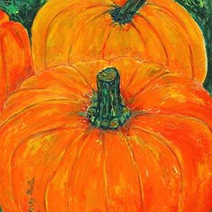 Art: Pumpkins by Artist Ulrike 'Ricky' Martin