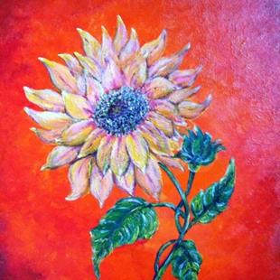 Art: Sunflower by Artist Nata ArtistaDonna