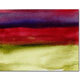 Art: Purple, red and green ACEO - Sold by Artist victoria kloch