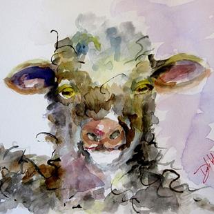 Art: Lamb-sold by Artist Delilah Smith