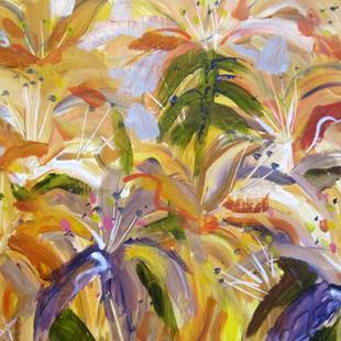 Art: Day Lilies by Artist Delilah Smith