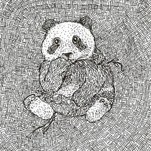 Art: Panda by Artist Nata ArtistaDonna