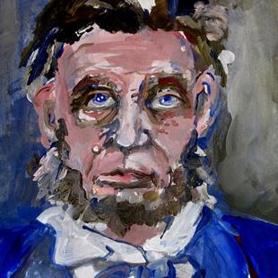 Art: Old Abe- SOLD by Artist Delilah Smith