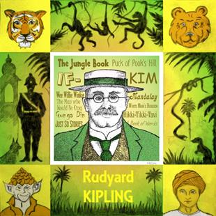 Art: Rudyard KIPLING by Artist Paul Helm