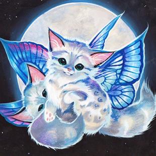 Art: Fairy Moon Kits by Artist Nico Niemi