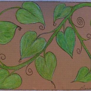 Art: Philodendron by Artist Marcine (Marcy) Dillon